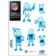 Carolina Panthers Family Decal Set Small